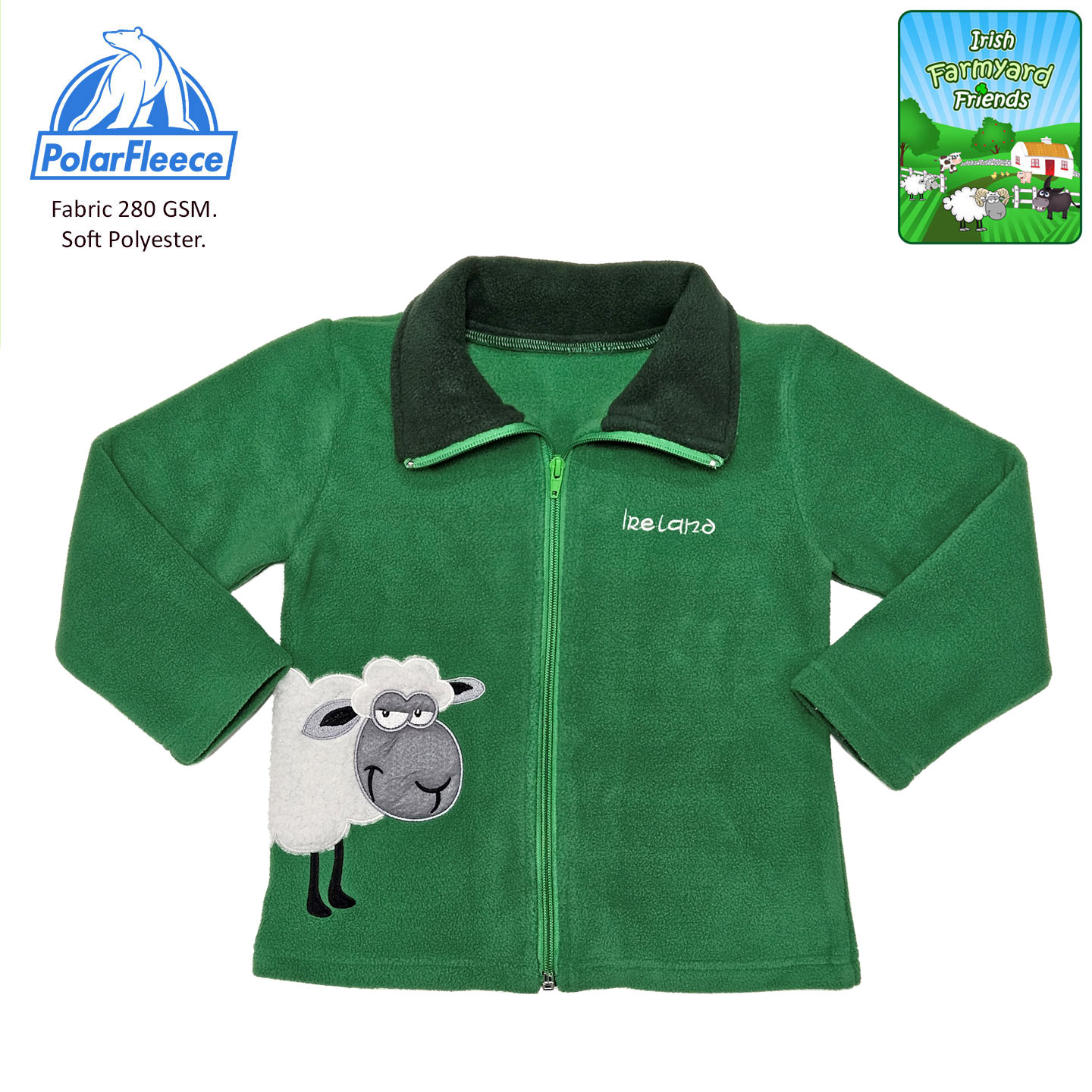 Full Zip Child's Fleece
